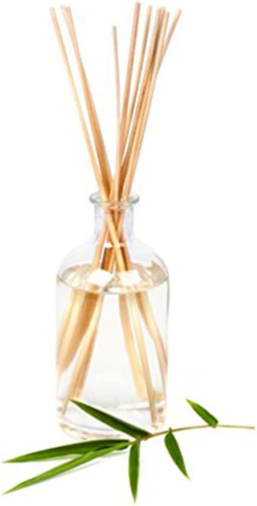 Amosfun 50pcs Rattan Diffuser Sticks Replacement for Home Fragrance Natural Color for Scented Oils and Diffusers