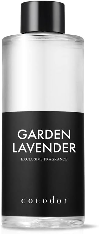 COCODOR Reed Diffuser Oil Refill/Garden Lavender/6.7oz(200ml)/1 Pack/Home Fragrance