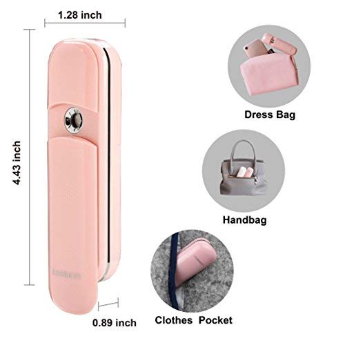 Nano Handy Mist Spray Facial Mister for Eyelash Extensions | USB Rechargeable Mini Beauty Instrument