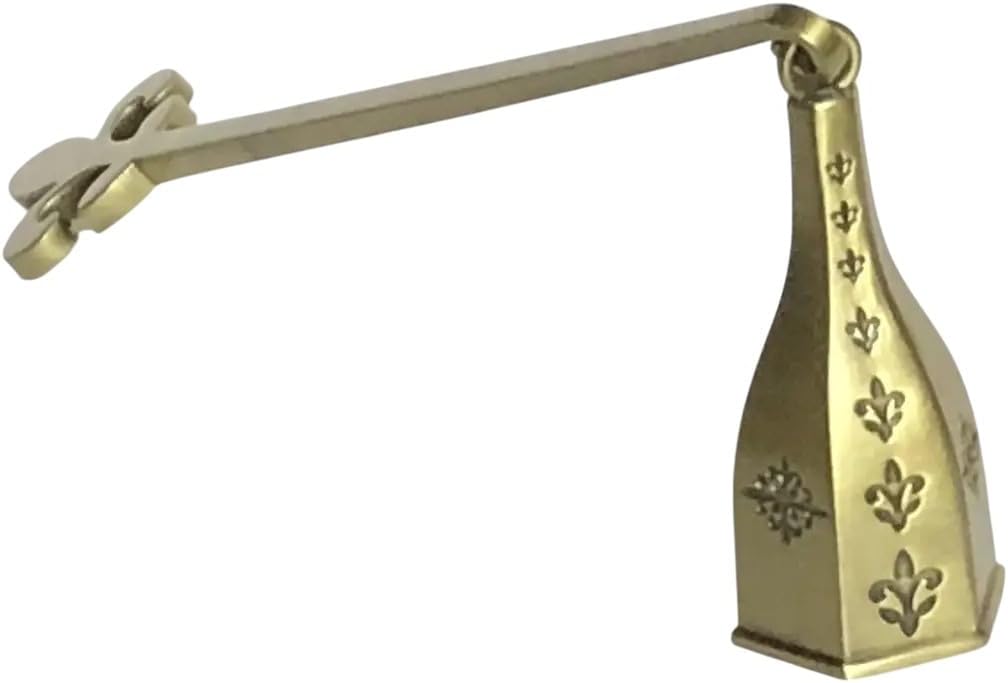 Wickman Candle Snuffer Antique Brass