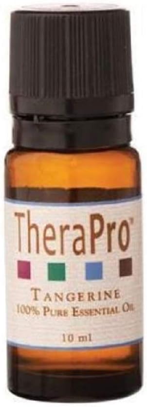 Tangerine Essential Oil by TheraPro - 100% Pure Essential Oil - Therapeutic Grade - Massage & Spa Aromatherapy - 10 ml Glass Bottle