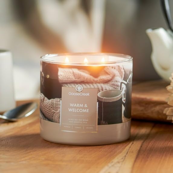 GC Scented 3 Wick Jar Candle 14.5oz Sweet (Warm & Welcome)