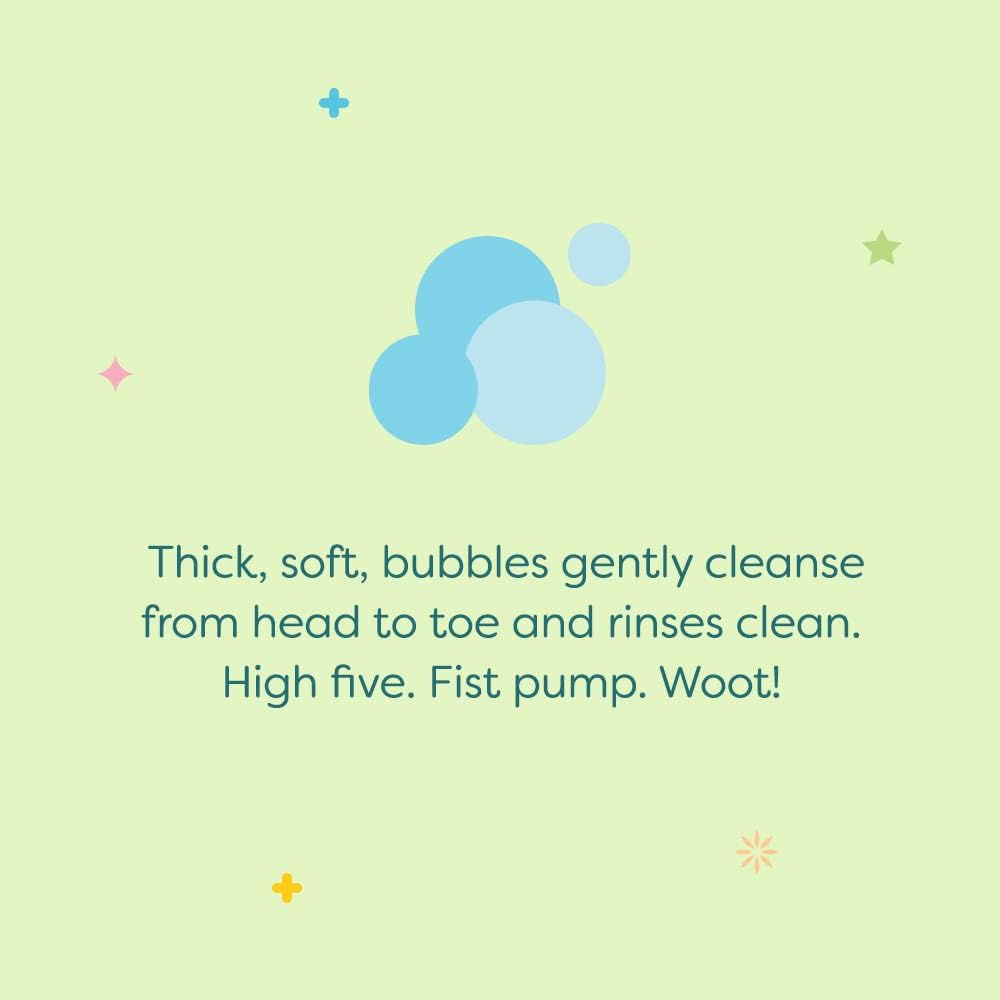 Babyganics Bubble Bath, Gently Cleanses, Fragrance Free, 20 Fl Oz (Pack of 2), Packaging May Vary