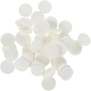 100Pcs Cotton Essential Oil Diffuser Pads - Aromatherapy Replacement Pads for Home Office Car and More - Ideal for Daily Use