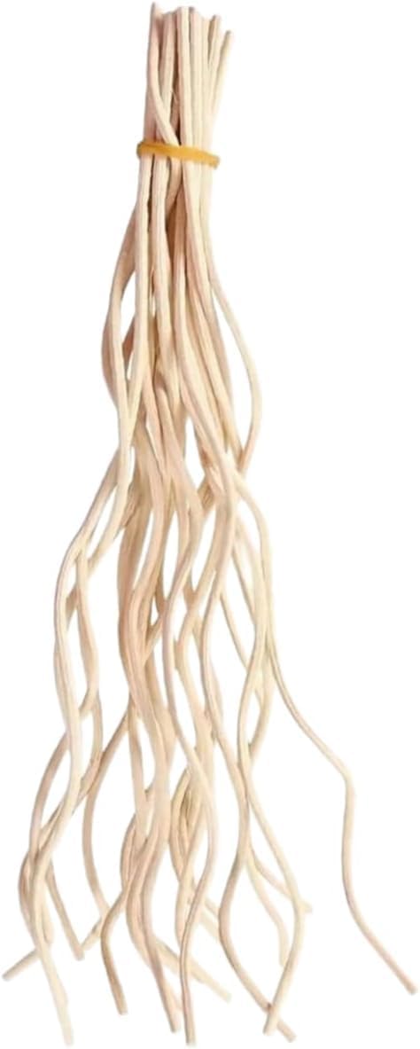 20Pcs Wavy Rattan Reed Diffuser Sticks, Natural Rattan Fragrance Aromatherapy Volatile Replacement Refill Essential Sticks