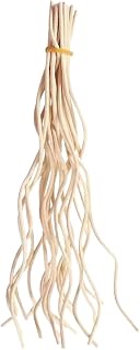 20Pcs Wavy Rattan Reed Diffuser Sticks, Natural Rattan Fragrance Aromatherapy Volatile Replacement Refill Essential Sticks