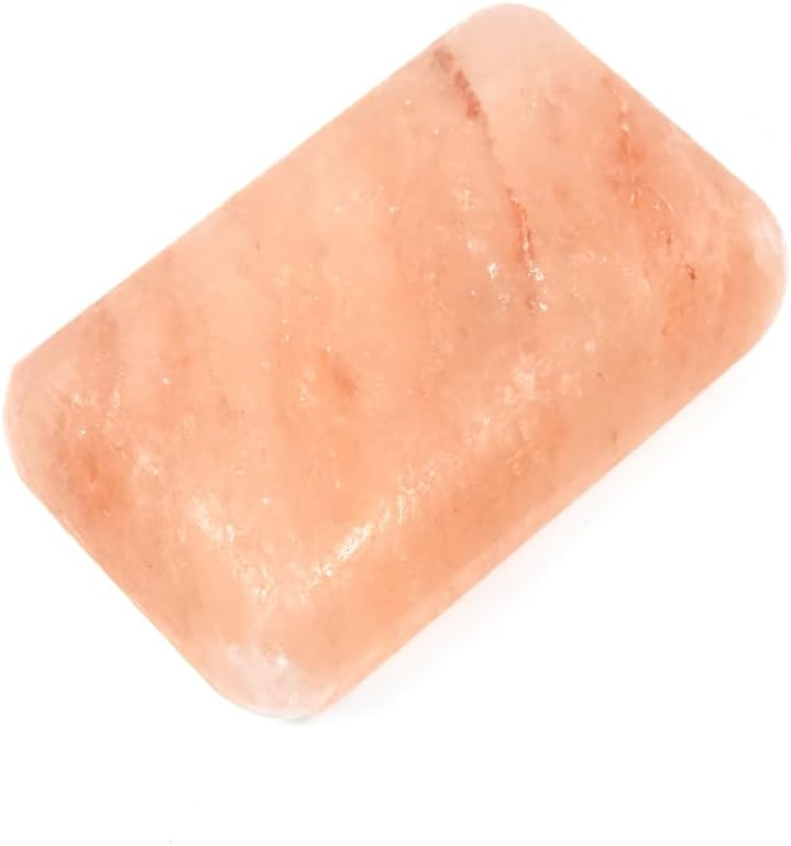 Large Hot Massage Stones Set Himalayan Salt Heated Warmer Stone for Spa Massage 2.56 x 3.93in (6.5x10cm)