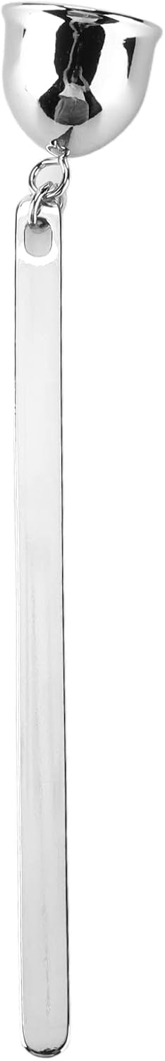 Candle Wick Trimmer Set, Silver Candle Tool Kit with Wick Scissors, Dipper and Extinguisher, Elegant Stainless Steel Candle Accessories for Aromatherapy, Gift Giving and Home Decor