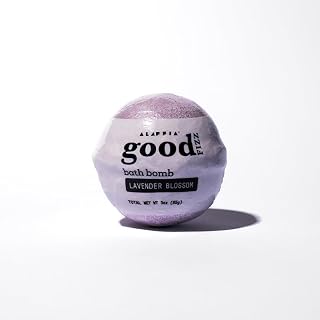 Alaffia Good Fizz Lavender Blossom Bath Fizz, 3 OZ