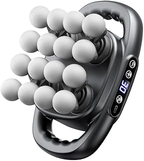 IKG 16 Head Massage Gun Deep Tissue, Body Massage for Back, Shoulders, Neck, Legs, Foot, Massage Gun deep Tissue, Percussion Massager with 3 Modes&30 Intensities Body Muscle Pain Relief, Ideal Gifts
