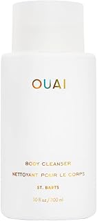 OUAI Body Cleanser, St. Barts - Foaming Body Wash with Jojoba Oil and Rosehip Oil to Hydrate, Nurture, Balance and Soften Skin - Paraben, Phthalate and Sulfate Free Skin Care Products (10 Fl Oz)