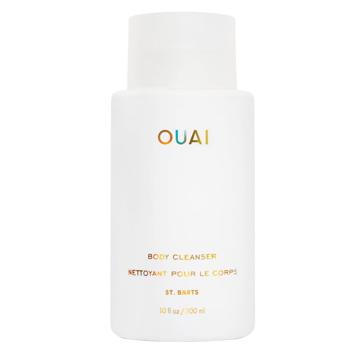 OUAI Body Cleanser, St. Barts - Foaming Body Wash with Jojoba Oil and Rosehip Oil to Hydrate, Nurture, Balance and Soften Skin - Paraben, Phthalate and Sulfate Free Skin Care Products (10 Fl Oz)