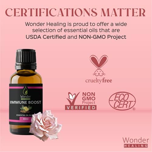 Immune Boost (comparable to Thieves Oil) 100% Natural Essential Oil Blend Clove, Cinnamon, Lemon, Rosemary & Eucalyptus, (30 ml)