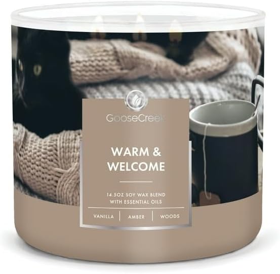 GC Scented 3 Wick Jar Candle 14.5oz Sweet (Warm & Welcome)