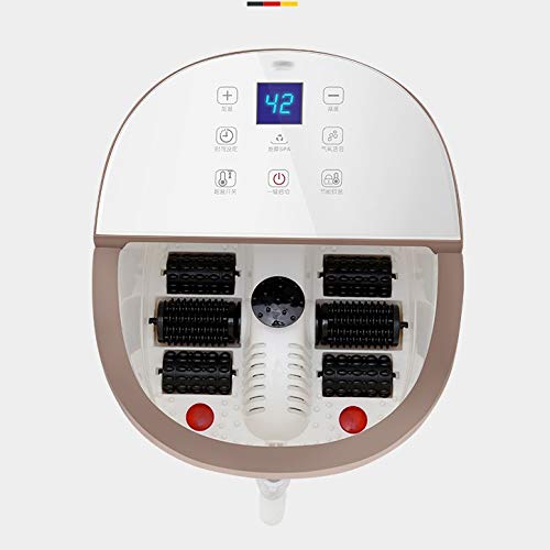 Massage Foot Tub Electric Washing Footbath Household Heating Bubble Barrels of Automatic Constant Temperature Pedicure