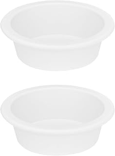 ASAWASA 2 Pcs Silicone Liners for Wax Warmer,No Mess, No Scrape, Long Lasting and Reusable, 2.48 in in Bottom Diameter (medium size 2pcs)