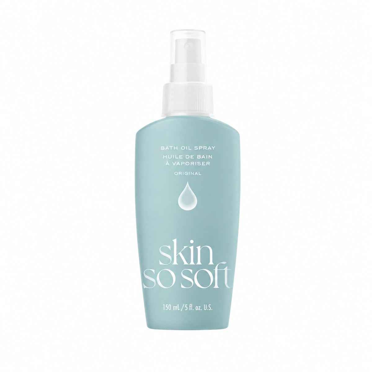 AVON Skin So Soft Original Bath Oil Spray with Pump - 5 oz