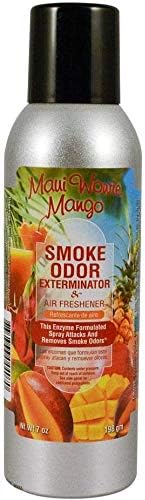 Tobacco Outlet Products Tropical Two Pack - Maui Wowie Mango and Pineapple Coconut Smoke Odor Exterminator 7oz Spray (1 of Each)