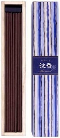 nippon kodo Kayuragi Incense Collection - Japan Classics Bundle 40x5 - Floral and Aromatic Wood Scents for Relaxation, Meditation, Prayer, Reading, Yoga - Clean Burning, Pure Scent