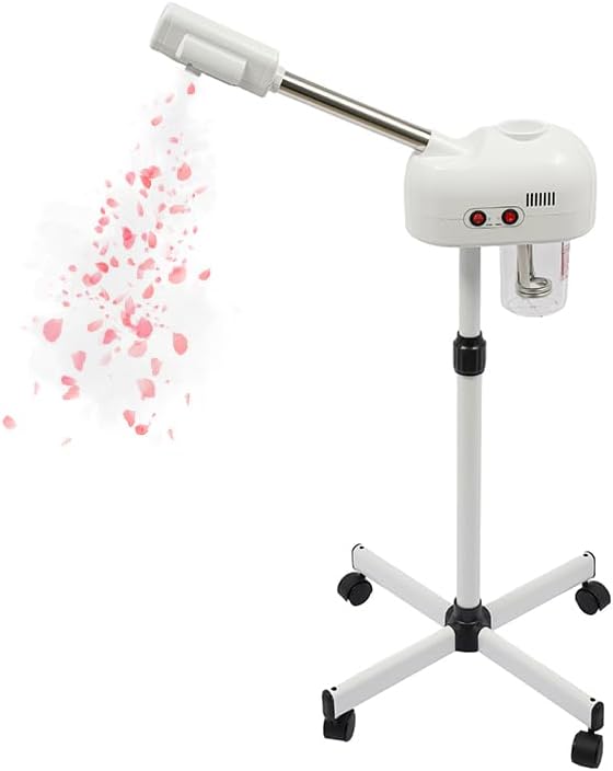 Professional Facial Steamer, SPA Ozone Nano Facial Steamer, Mist Face Steamer, Esthetician Steamer for Spa Salon Home Use