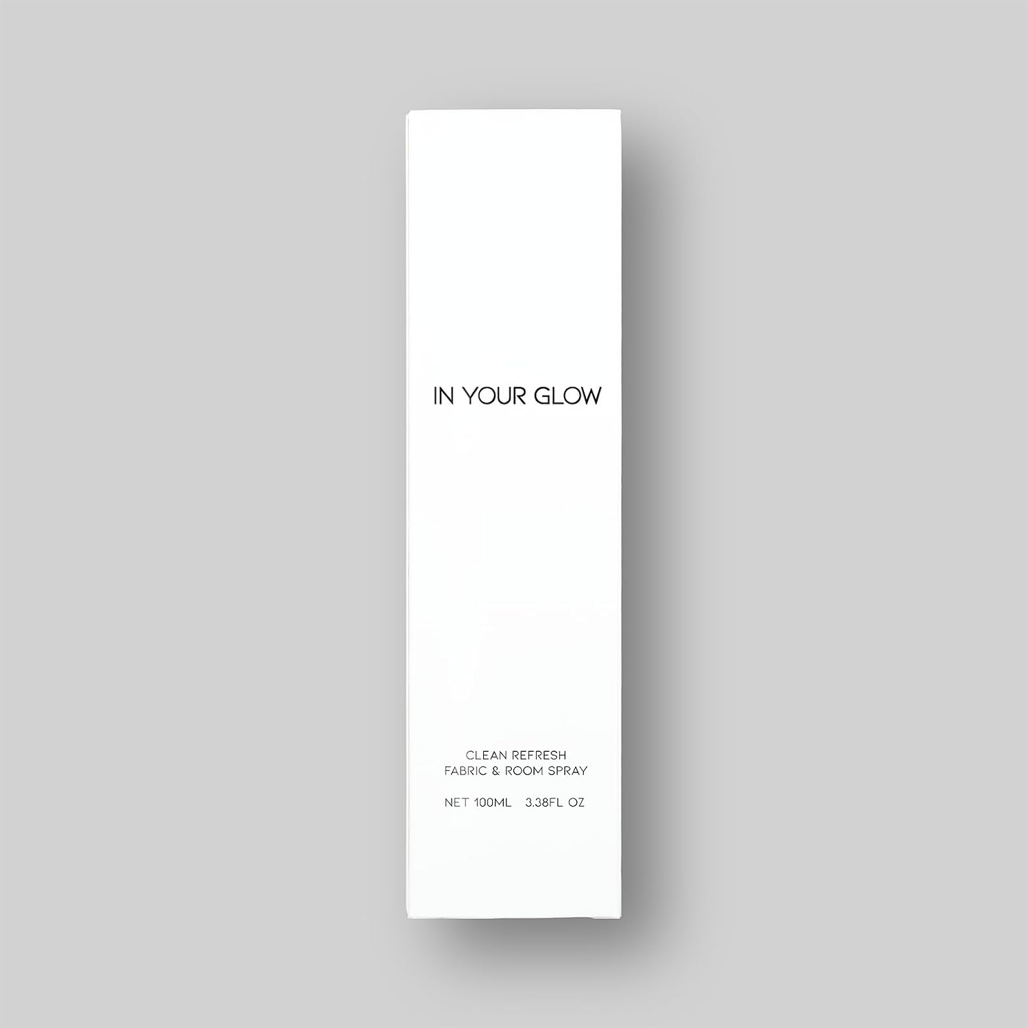 In Your Glow – N002 LINEN MUSK – Long-Lasting Clean Fabric & Room Mist Spray 100ml | Unisex Luxury Fragrance Spray & Odor Eliminator