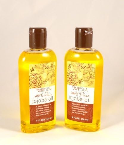 Trader Joes 100% Pure Spa Jojoba Oil - Cruelty Free - Two. 4-Oz bottles