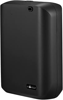 Smart Nebulizing Aromatherapy Scent Diffuser - Waterless Aroma Machine Perfect Air Freshener for Hotel Rooms, Homes or Offices, App Controlled Perfect Aroma Diffuser Up to 1,000 SQFT - Black