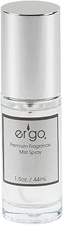 Ergo Travel Size Premium Air Freshener, Room Spray, Linen Spray, Aromatherapy Spray and Odor Eliminator, Luxury Quality Mist Spray Base (1.5oz Rosemary)