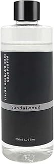 Scent Diffuser Oil Refill | 6.76 fl oz(200ml) Home Fragrance Defusers | Scented Aroma Essential Oil Reed Diffuser Sandalwood 200ml