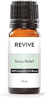 Sinus Relief Essential Oil Blend by Revive Essential Oils - 100% Pure Therapeutic Grade, for Diffuser, Humidifier, Massage, Aromatherapy, Skin & Hair Care