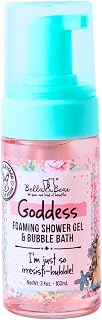 Bella & Bear Goddess Tropical Foaming Shower Gel & Bubble Bath Travel Size Mini - (3.4 oz)