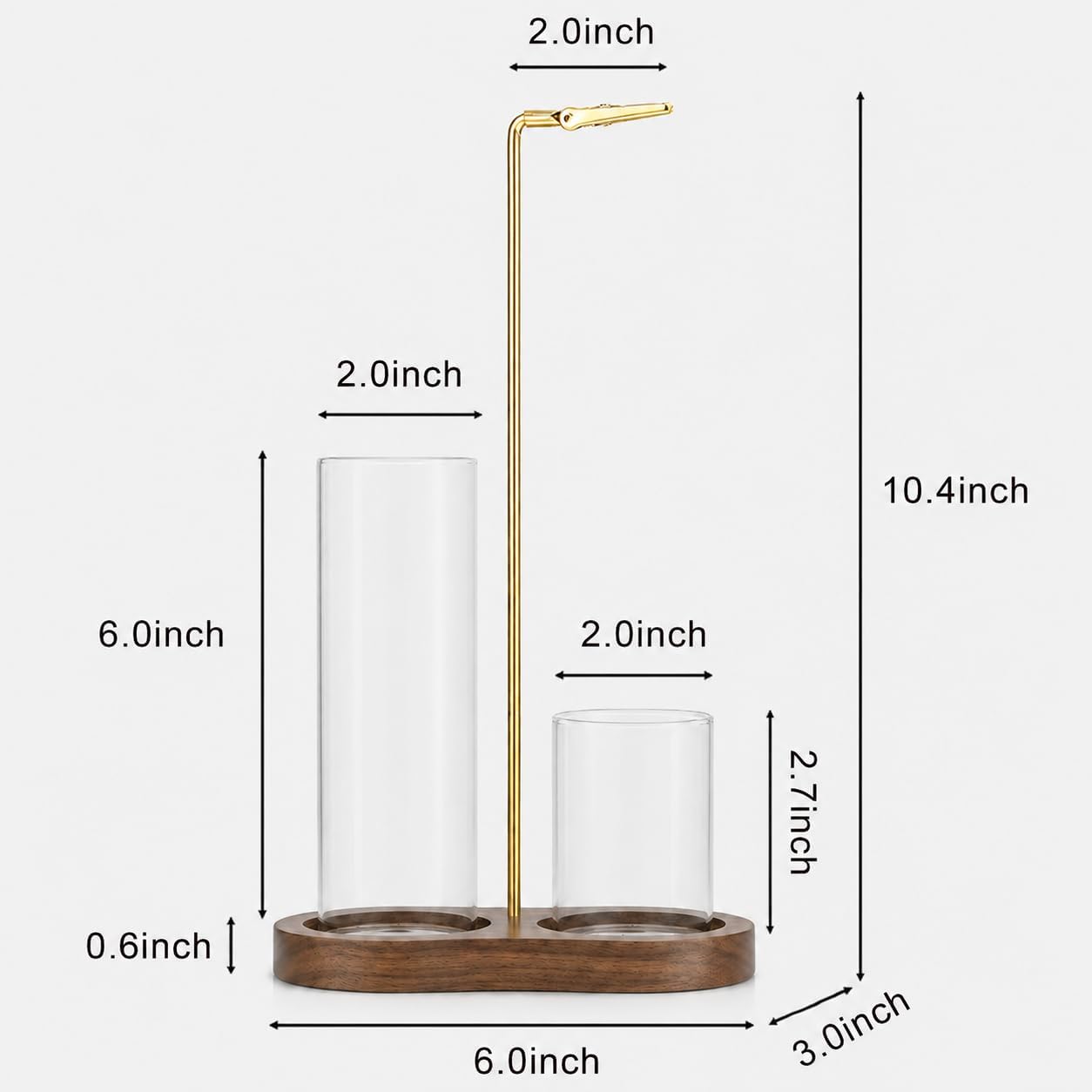 Incense Holder, 3 in 1 for Sticks with Detachable Anti-Ash Flying Incense Burner with Glass Ash Catcher andSticks Organizer Handmade Wooden Tray for Meditation Yoga Room Decor Package
