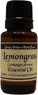 Lemongrass Essential Oil |Cymbopogon flexuous | Pure Oil | Sleepy Hollow Herb Farm