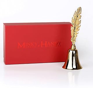 Candle Snuffer Accessory - Brass Design - Safely Extinguish Candle Flames - Home Decor and Gift for Candle Lover (Feather)