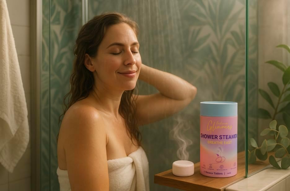 Shower Steamers Gift Set with Lavender, Eucalyptus Mint, and Citrus; Perfect Gifts for Women