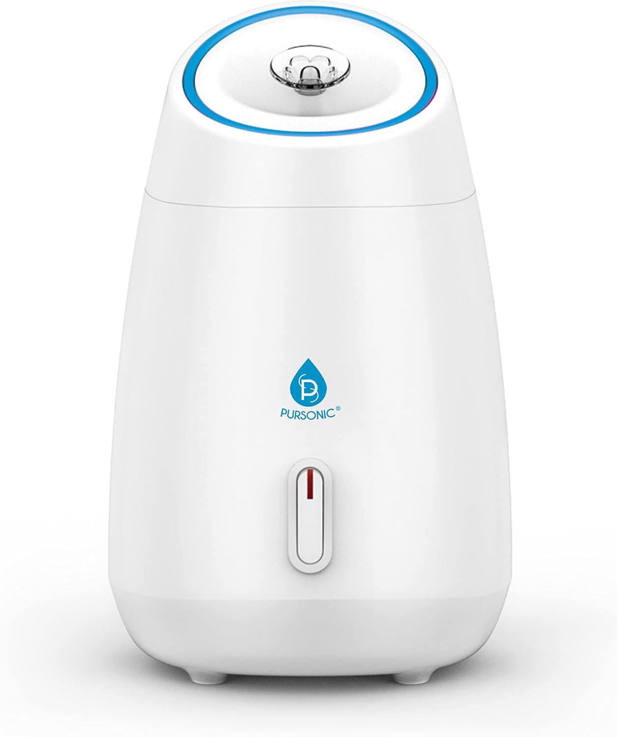 Pursonic White Facial Steamer - Face Steamer for Facial Deep Cleaning Tighten Skin - Daily Hydration for Unclogging Pores & Moisturizing Skin