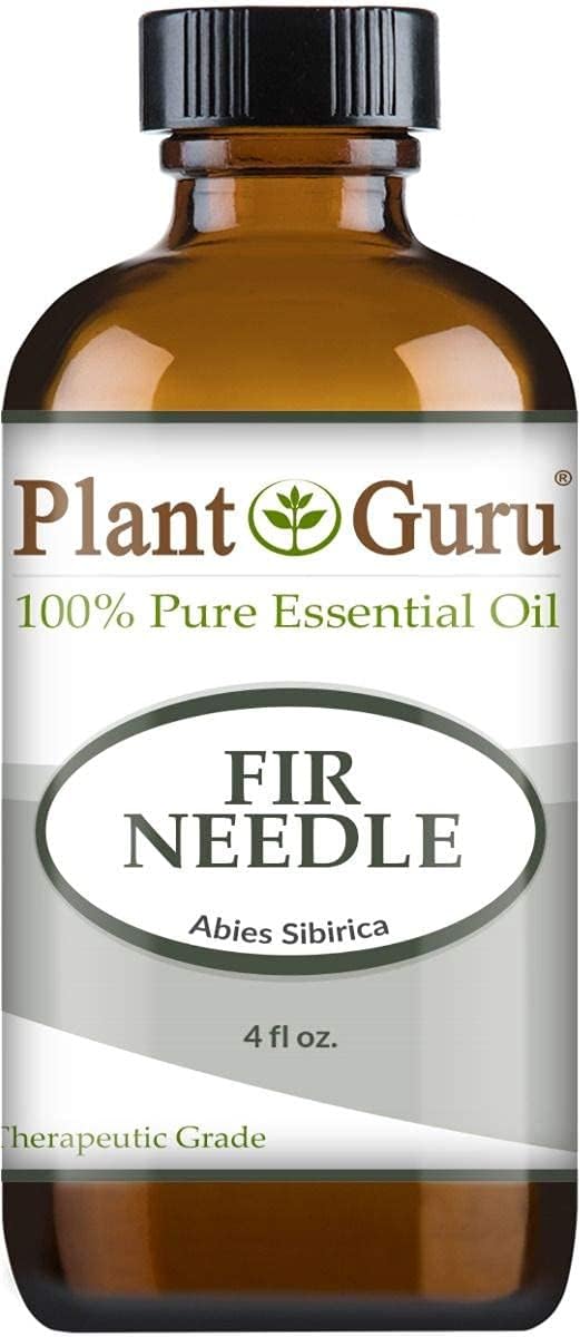 Plant Guru Fir Needle 4 oz 100% Pure Undiluted Therapeutic Grade Essential Oil