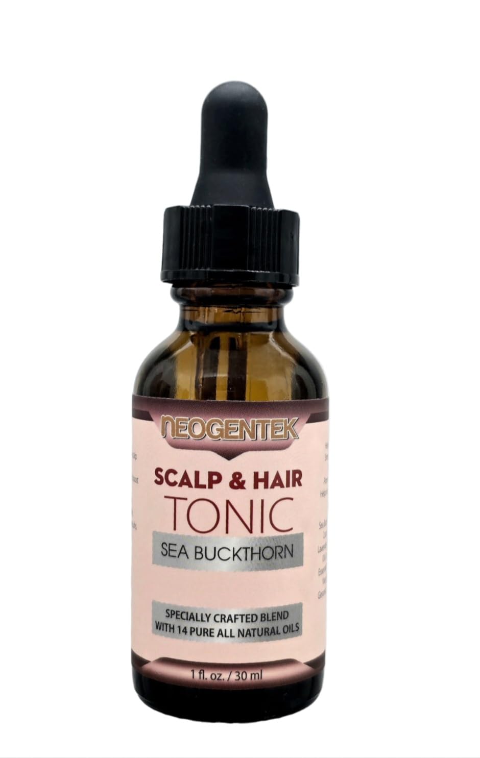 Hair & Scalp Tonic Essential Oil – Made from 14 Botanical Oils for Thicker, Fuller Hair • Root-Strengthening & Scalp-Nourishing Hair Serum • Refreshing Herbal Formula – Made in USA -1 oz