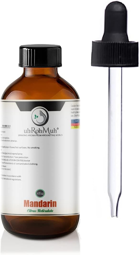 100% Pure Mandarin Essential Oil || Italy - 4 oz w/Pipette
