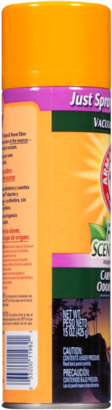 Arm & Hammer Fresh Scentsations Carpet Odor Eliminator, Island Mist - Foam, 15 Oz (15 Oz (Pack of 1))