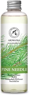 Pine Diffuser Refill 6.8 Fl Oz - Fresh & Long Lasting Fragrance - Scented Reed Diffuser - Diffuser Oil Refill - for Aromatherapy - Home - Office - Air Fresheners w/Natural Essential Pine Needle Oil