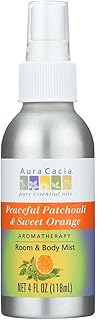Aura Cacia Aromatherapy Mist Patchouli Sweet Orange - 4 fl oz