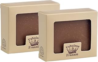 Fabulous Frannie Orange Vanilla Essential Oil Herbal Soap Gift Set each made with Pure Essential Oils Sweet Orange and Vanilla 4 Ounce (Pack of 2)