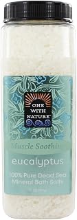 One With Nature - Dead Sea Mineral Bath Salts Eucalyptus - 32 oz.(Pack of 3)