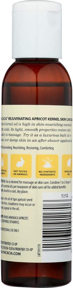 Aura Cacia Oil Skincare Apricot 4 Pack