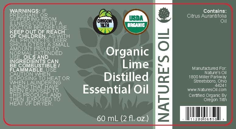 Best Lime Essential Oil Pure Certified Organic Therapeutic Grade 60ml