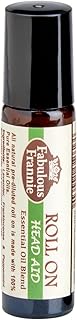 Fabulous Frannie Head Aid Pre-Diluted Essential Oil Blend Roll-On (Lavender, Peppermint and Frankincense) 10 ml