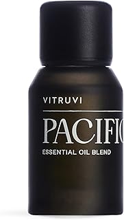Vitruvi Pacific, Balance Essential Oil Blend, 100% Pure Amyris, Bergamot, Eucalyptus, Lavender and Basil Oil (0.5 fl.oz)