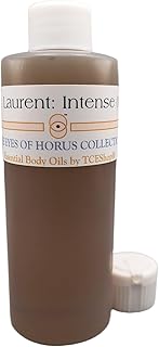 St. Laurent: Intense - Type For Men Scented Body Oil Fragrance [Flip Cap - Brown - 4 oz.] - ID#138203