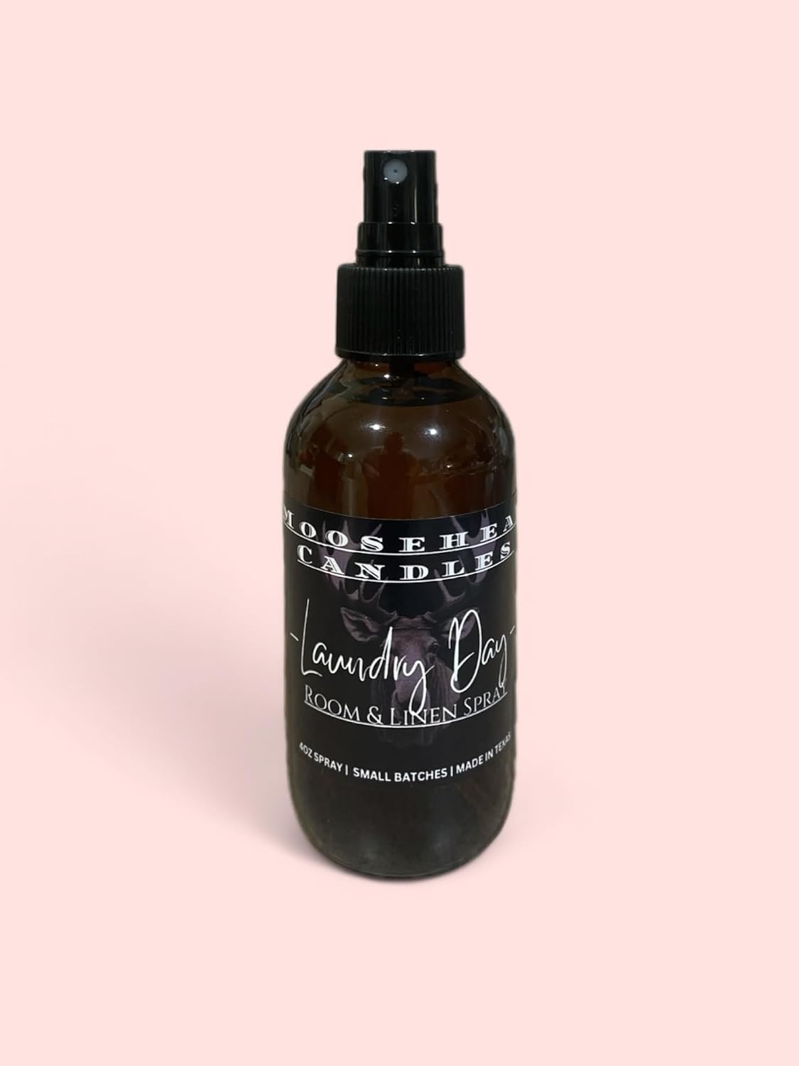 **Cotton and Clean Laundry Scented Room and Linen Spray - All Natural Ingredients - Skin Safe - 4oz Premium Amber Bottle - Over 600 Sprays - Fresh and Long-Lasting Fragrance**